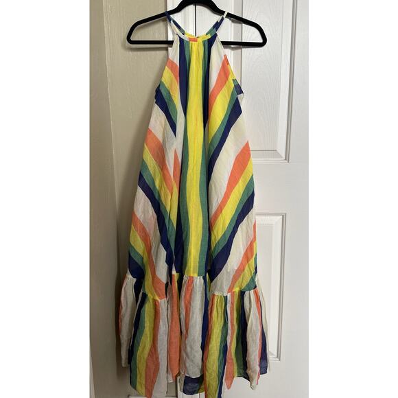 Madewell WHIT Striped Orly Dress Small - Picture 4 of 8